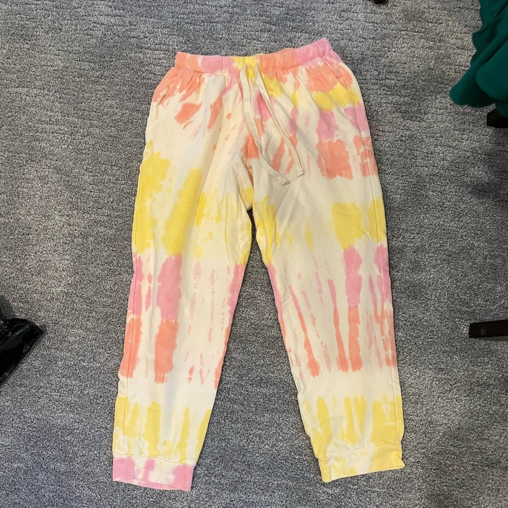 Electric and Rose Tie Dye Sweatpants